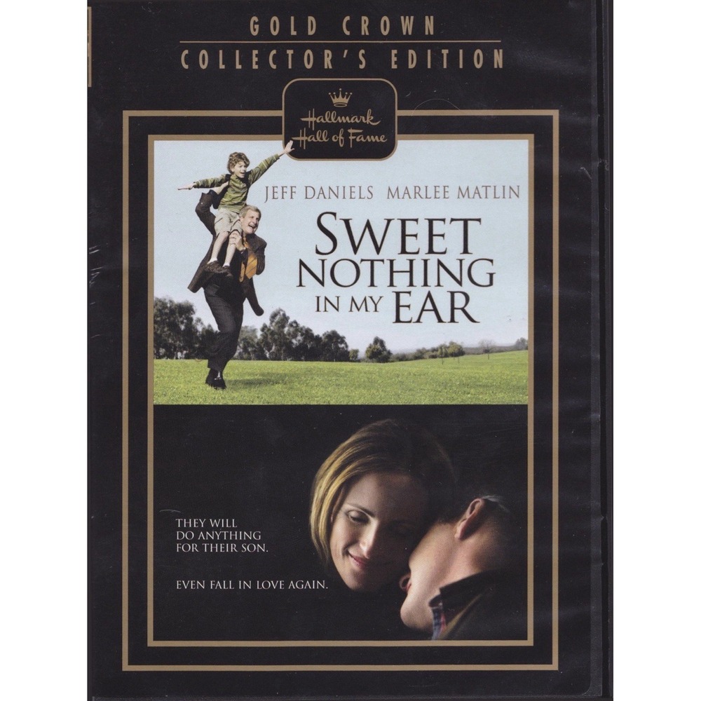 Sweet Nothing in My Ear DVD - Jeff Daniels, Marlee Matlin Hallmark -